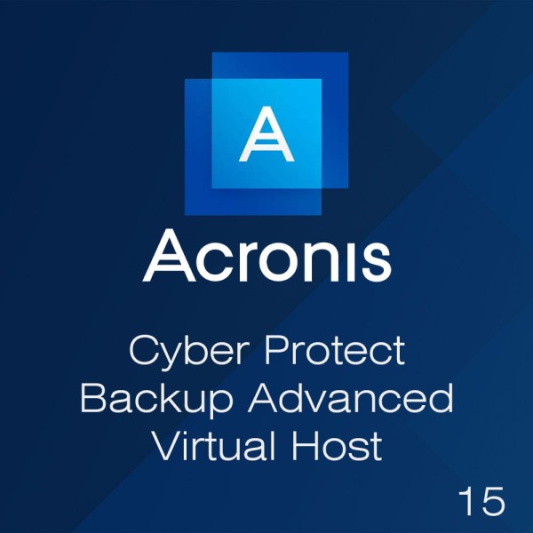 Acronis Cyber Backup Advanced Virtual Host