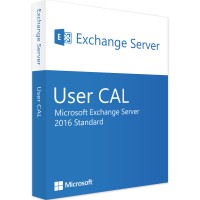 Microsoft Exchange Server 2016 Standard, 1 User CAL