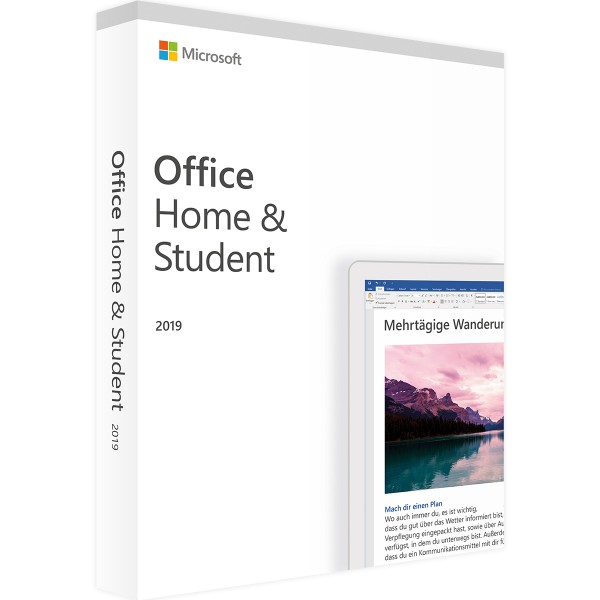 Microsoft Office 2019 Home and Student Windows/MAC ESD Download