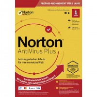 Symantec Norton Antivirus Plus - 2 GB Cloud-Backup - 1 User 1 Jahr
