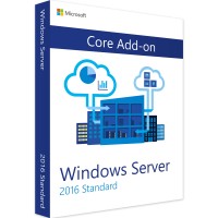 Microsoft Windows Server 2016 Standard additional license Core AddOn