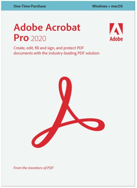 Adobe Acrobat Pro 2020 Win / Mac