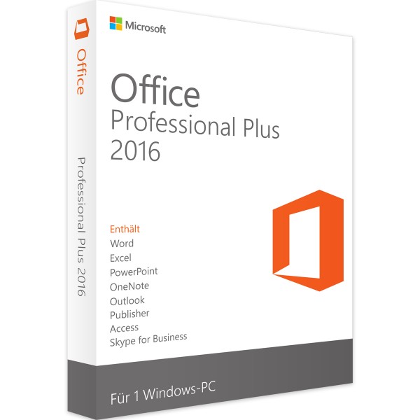 Microsoft Office 2016 Professional Plus Multilingual