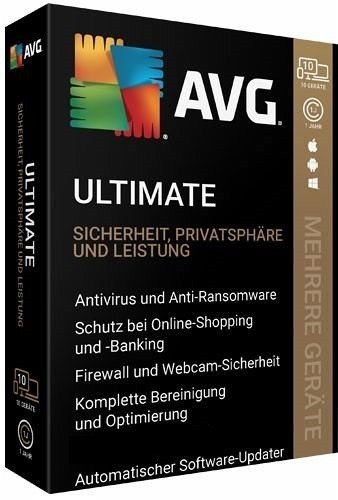 AVG Ultimate 2020 Multi Device 10 Geräte