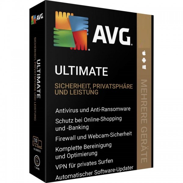 AVG Ultimate 2020, Multi Device inkl.VPN