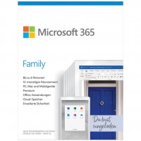 Microsoft Office 365 Home, 6 users ESD